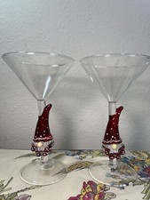 Gnome martini glasses for sale  Johnson Creek