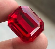 Piedra preciosa suelta impecable certificada rubí rojo sangre natural 100 quilates TAMAÑO GRANDE segunda mano  Embacar hacia Mexico