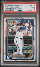Refrator Cromado Bowman Draft Jac Caglianone 2024 1º #BDC-8 PSA 9 comprar usado  Enviando para Brazil