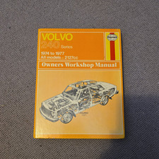 Haynes volvo 240 for sale  LONDON