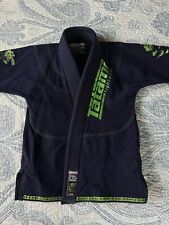 Kimono infantil Tatami Animal Jiu-Jitsu Cesar crocodilo azul marinho e verde tamanho M1 comprar usado  Enviando para Brazil