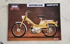 Feuillet publicitaire mobylett d'occasion  Saint-Dié-des-Vosges