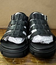 Sandálias Mia GIRLS pretas tamanho 5M Havien Black Malta. Novo sem caixa. comprar usado  Enviando para Brazil