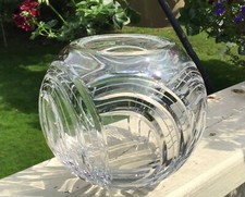 Crystal rose bowl for sale  Manchester