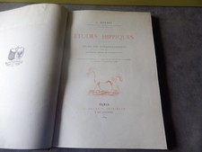Herbin etudes hippiques d'occasion  Écommoy