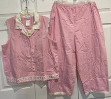 Usado, Conjunto de Pijama Secret Treasures Algodão Flor Bordado, Renda, Rosa Tamanho XL (16-18) comprar usado Usado, Conjunto de Pijama Secret Treasures Algodão Flor Bordado, Renda, Rosa Tamanho XL (16-18) comprar usado  Enviando para Brazil