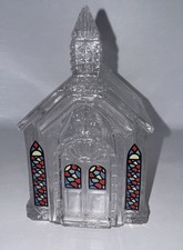 Heavy glass church for sale  Fostoria