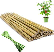 32pcs natural bamboo for sale  Denver