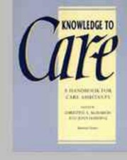 Knowledge care handbook for sale  UK