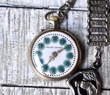 Antigo relógio de bolso Roskopf patenteado relógio de bolso colecionável com corrente comprar usado Antigo relógio de bolso Roskopf patenteado relógio de bolso colecionável com corrente comprar usado  Enviando para Brazil