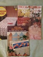 Lot catalogues crochet d'occasion  Montesson