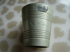 Vintage pewter quarter for sale  UK