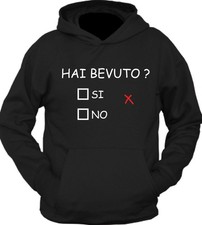 Felpa con frasi usato Felpa con frasi usato  Rovito