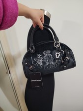 mini bolsa de boliche suculenta alta costura scottie galho cachorro veludo nuova preta comprar usado  Enviando para Brazil