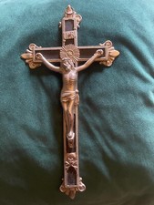 Crocifisso antico metallo usato  Benevento