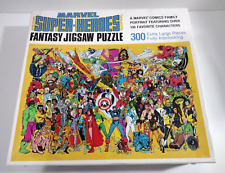 Quebra-cabeça fantasia vintage 1983 Marvel Super Heroes 300 peças ÓTIMO ESTADO comprar usado  Enviando para Brazil