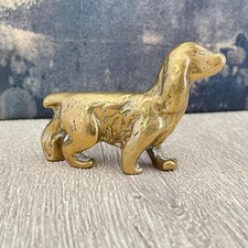 Cast brass dachshund for sale  WELLINGBOROUGH