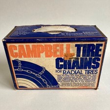 Correntes de pneus radiais vintage Campbell SAE classe S par 1118 61-56026 13" 14" comprar usado  Enviando para Brazil