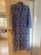 Zara blue kaftan for sale  HERTFORD