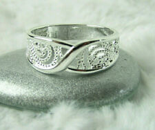 Bague anneau argent d'occasion  Sainte-Gauburge-Sainte-Colombe