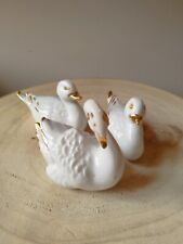 Ensemble cygnes porcelaine d'occasion  Cannes