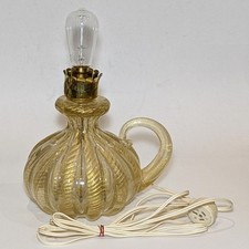 Base de abajur Barovier & Toso Murano Cordonato D'Oro comprar usado  Enviando para Brazil