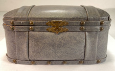 Vintage leather wooden for sale  Norwood