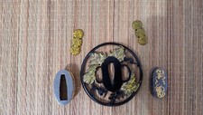 Tsuba kashira menuki gebraucht kaufen  Hannover