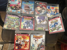 10 jogos originais PS3 videogame Sonic TMNT Rayman Dragon Ball Little Big Persia comprar usado  Enviando para Brazil