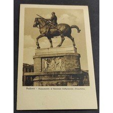 Cartolina padova monumento usato  Alessandria