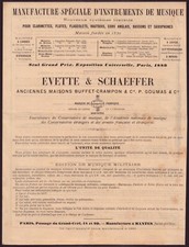 Advertising evette schaeffer d'occasion  Expédié en Belgium