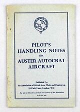 Pilots handling notes for sale  BRIGHTON