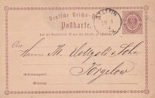 Reichspost 1874 stettin gebraucht kaufen  Deutschland