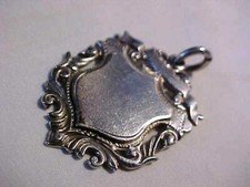 Silver hallmarked fob for sale  UK