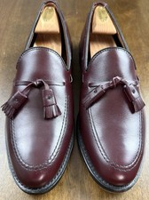 Mocassim Allen Edmonds Grayson Borla Masculino 8D Couro Borgonha Banco Welt comprar usado  Enviando para Brazil