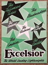 Excelsior motorcycle range for sale  LEICESTER