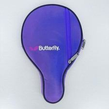 Estojo acolchoado de tênis de mesa borboleta roxo com zíper - LEIA POR FAVOR comprar usado  Enviando para Brazil