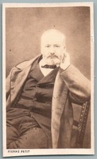 CDV 1865 Victor Hugo Portrait Photographie Ancienne Pierre Petit Littérature comprar usado  Enviando para Brazil