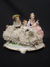 Gruppo porcellana dame usato  Roma