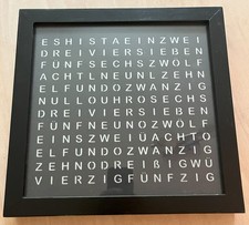 Wort uhr word gebraucht kaufen  Norderstedt