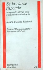 Classe risponde. insegnanti usato  Italia