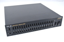 Equalizador gráfico BOSS GE-21 meio rack equalizador efeitos de guitarra testados Japão AG065T comprar usado  Enviando para Brazil