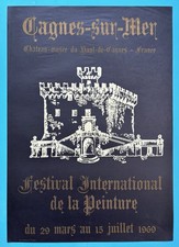 Affiche originale peintures d'occasion  Guebwiller