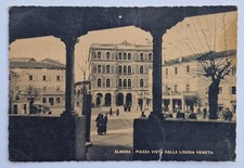 Cartolina albona piazza usato  Italia