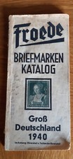 Briefmarkenkatalog froede gro� gebraucht kaufen  Schweinfurt