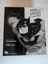 Estátua direta Batman preto e branco Ed McGuinness DC 2009 373/4000 comprar usado  Enviando para Brazil