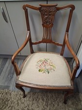 pair edwardian chairs for sale  LEICESTER