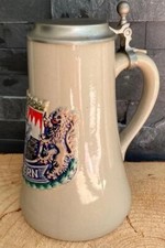 Bierkrug zinndeckel gerz gebraucht kaufen  Kempten (Allgäu)