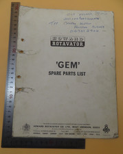 Howard rotavator gem for sale  COLCHESTER