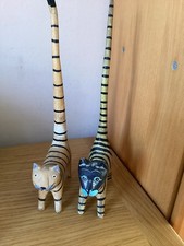 Two wooden striped for sale  DRONFIELD